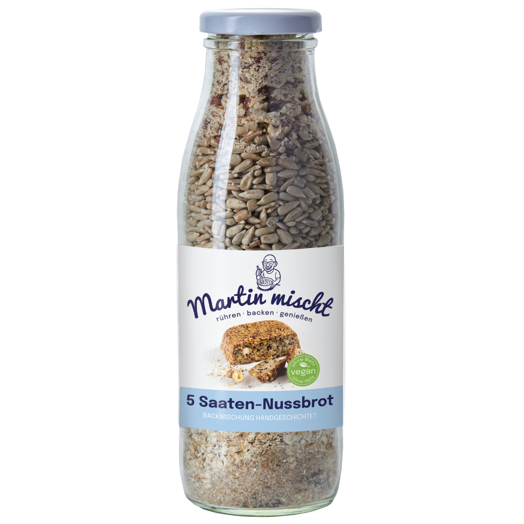 5 Saaten-Nussbrot Backmischung