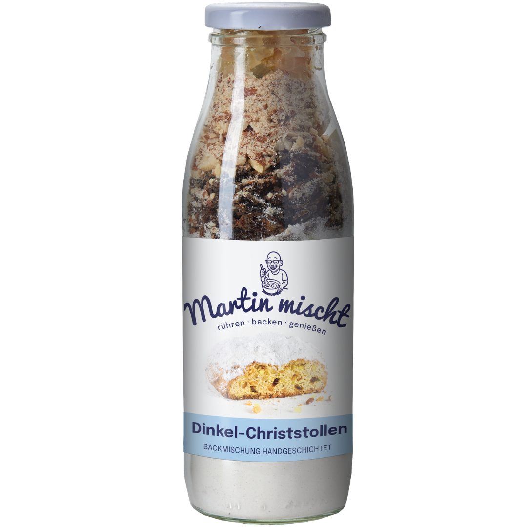Dinkel-Christstollen Backmischung