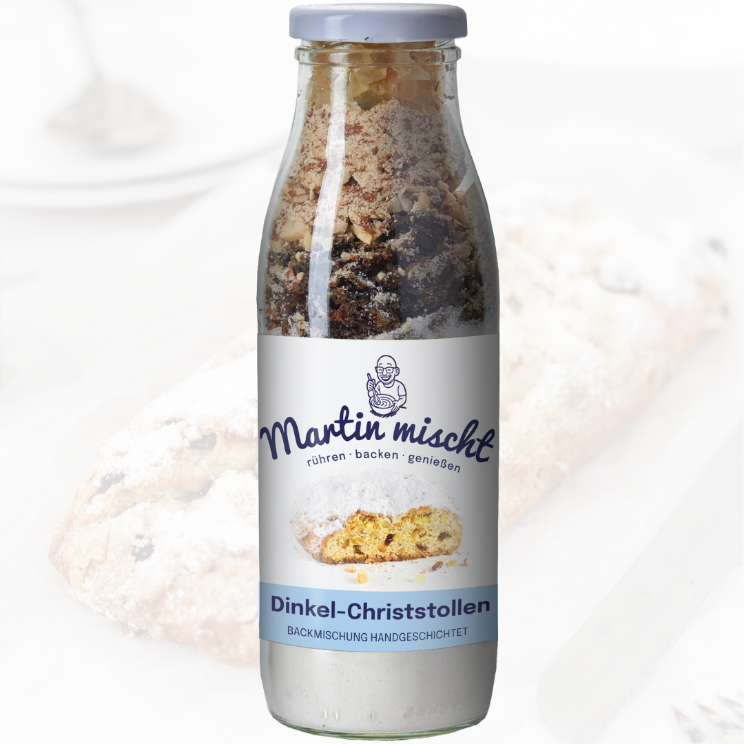 Dinkel-Christstollen Backmischung