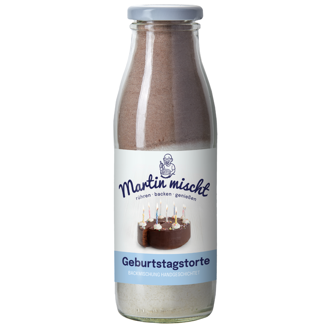 Geburtstagstorte Backmischung