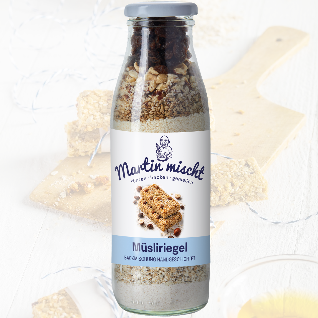 Müsliriegel Backmischung